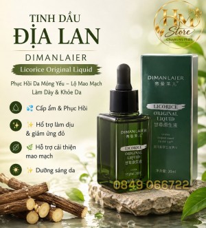 TINH DẦU ĐỊA LAN (PHỤC HỒI DA MỎNG YẾU - LỘ MAO MẠCH)