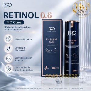 PRO-RETINOL 0.6 – KEM DƯỠNG LÀM SÁNG & CẢI THIỆN NẾP NHĂN