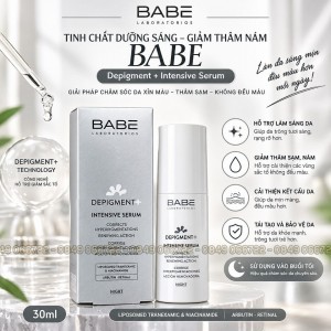 TINH CHẤT DƯỠNG SÁNG - GIẢM THÂM NÁM BABE DEPIGMENT+ INTENSIVE SERUM