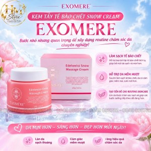 TẨY TẾ BÀO CHẾT SNOW CREAM EXOMERE