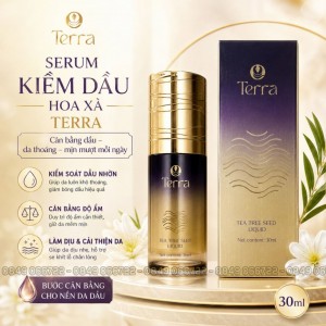 SERUM KIỀM DẦU HOA XÀ TERRA